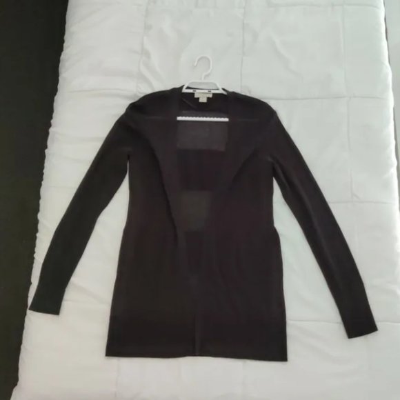 Black Long Cardigan - Picture 3 of 3